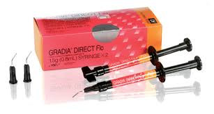 GC Gradia Direct Flo Syringe EEp 2x 0.8 ml A2