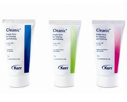 Kerr Cleanic in tube Flouridos polírozó paszta Almás