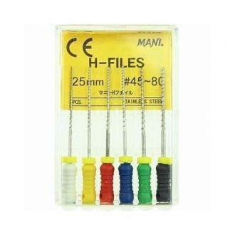 Mani H-file 25mm 45/80-as