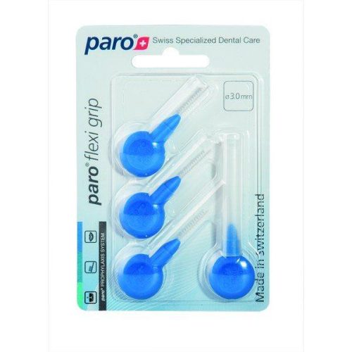 PARO Flexi grip fine fehér fogköztisztító (4db)